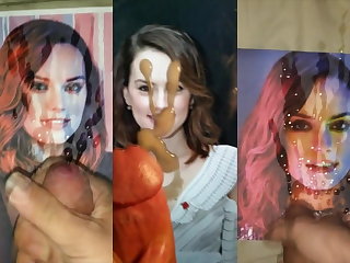 Daisy Ridley CumTribute Montage