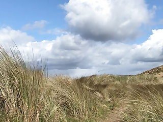 屋外 Nudist at beach April 2019