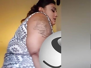 Portoricaine Puerto Rican BBW MILF rode the nut out